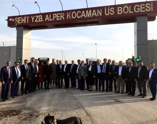 Parlamenterler Birliği Yönetim Kurulu Askeri Üst Bölgesini Ziyaret Etti Parlamenterler Birliği Yönetim Kurulu Askeri Üst Bölgesini Ziyaret Etti