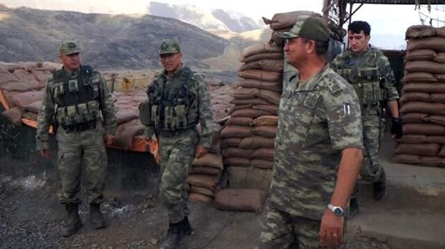 2. Ordu Komutanı Korgeneral Temel, Afrin'de!
