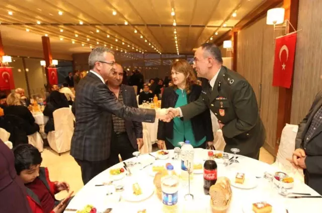 Kaymakam Güler ve Başkan Köşker Şehit Aileleriyle Bir Araya Geldi