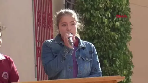 Antalya Öğrencilerden Mehmetçiğe Destek Antalya Öğrencilerden Mehmetçiğe Destek