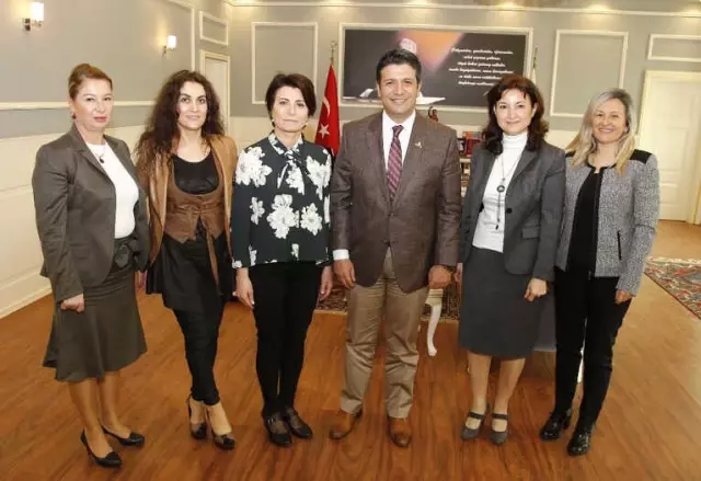 Başkan Genç, İş Kadınlarını Ağırladı Başkan Genç, İş Kadınlarını Ağırladı