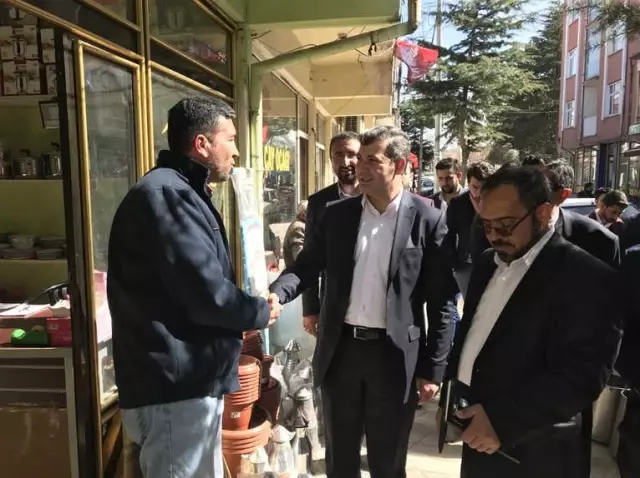 AK Parti Heyeti İlçelerde İncelemelerde Bulundu