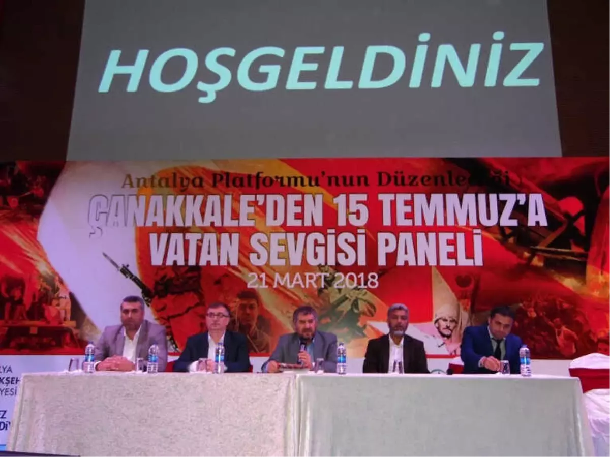Çanakkale'den 15 Tummuz'a Paneli
