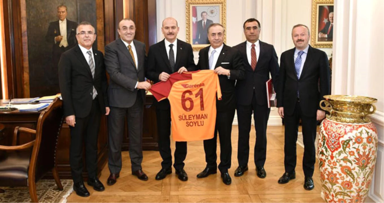 Mustafa Cengiz, Süleyman Soylu ve Mehmet Özhaseki'yi Ziyaret Etti