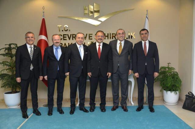 Mustafa Cengiz, Süleyman Soylu ve Mehmet Özhaseki'yi Ziyaret Etti