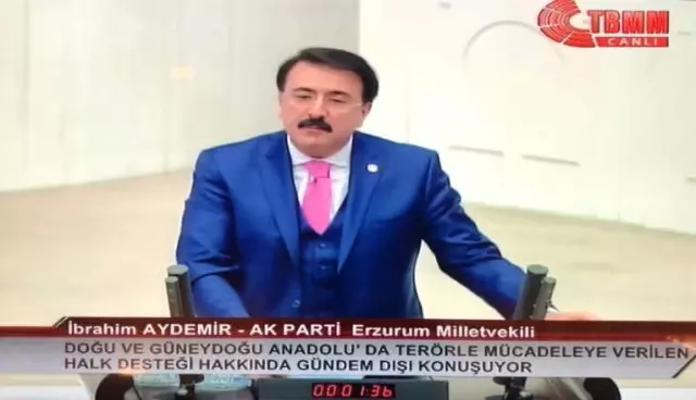 Aydemir TBMM'de Milli Hassasiyeti Dile Getirdi