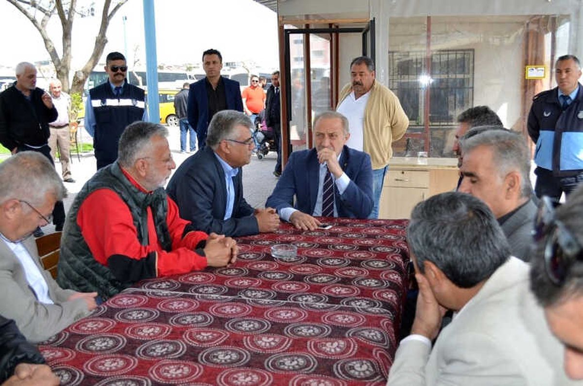 Başkan Atabay'dan Şoförler Odasının Başkan Adaylarına Nezaket Ziyareti