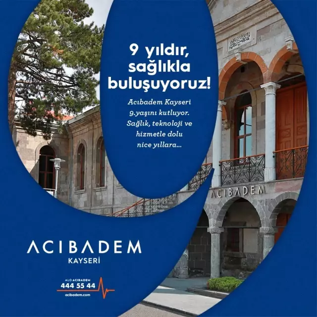 acibadem kayseri hastanesi 9 yasinda