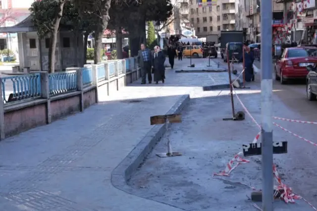 Fatsa'da Baskı Beton Çalışmaları Fatsa'da Baskı Beton Çalışmaları