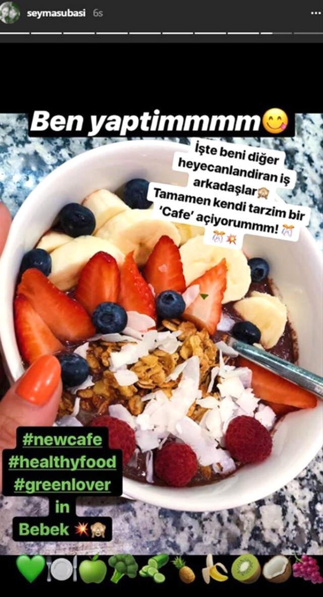 Sosyal Medyadan Duyurdu! Şeyma Subaşı Kafe Açıyor