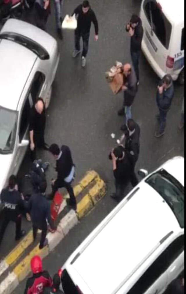 Sarıyer'de Keçi Kavgası Kamerada; Polis Biber Gazı ile Ayırdı