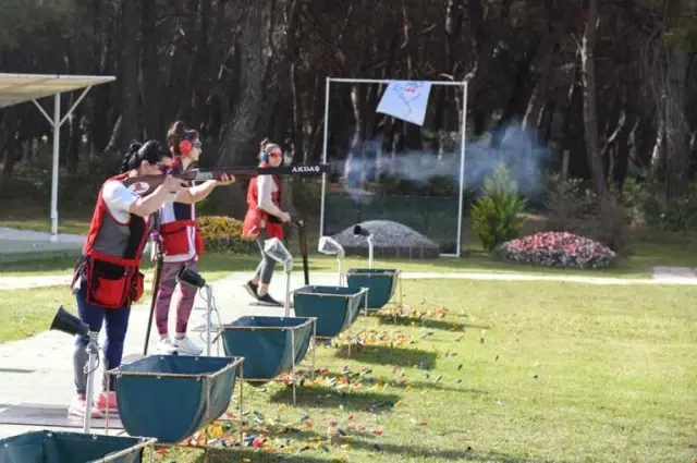 Adana'da Valilik Kupası Trap ve Skeet Atıcılık Yarışması Yapıldı