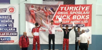 Fatih Kürşat Aygün, Kickboksta Altın Madalya Kazandı