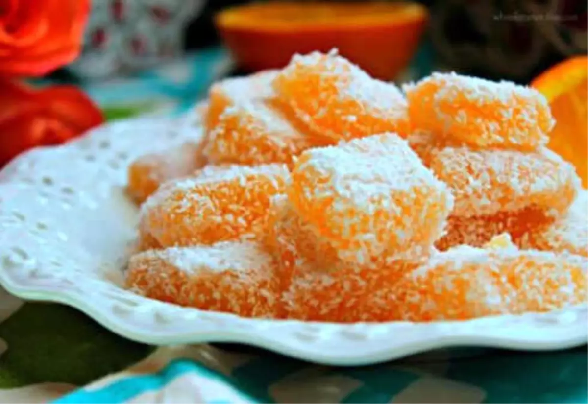 Portakallı Lokum Tarifi