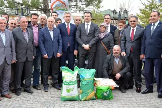 Gümüşhane'de Çiftçilere 102,3 Ton Yem Bitkisi Tohumu Dağıtıldı Gümüşhane'de Çiftçilere 102,3 Ton Yem Bitkisi Tohumu Dağıtıldı