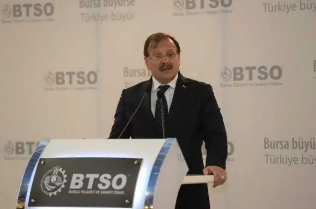 Başbakan Yardımcısı Çavuşoğlu, Bursa İş Dünyasıyla Buluştu Başbakan Yardımcısı Çavuşoğlu, Bursa İş Dünyasıyla Buluştu