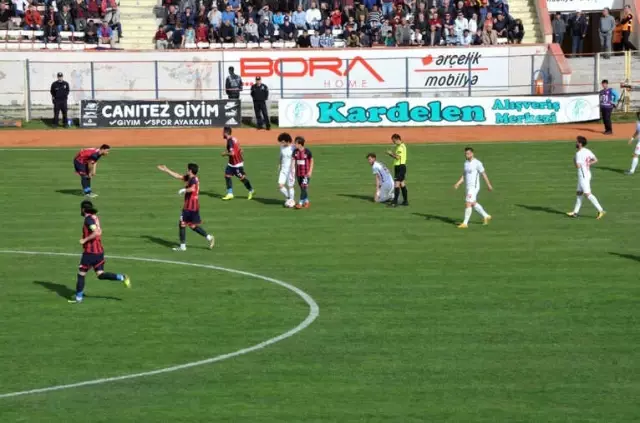 Tff 2. Lig: Niğde Belediyespor: 0 - Gümüşhanespor: 1