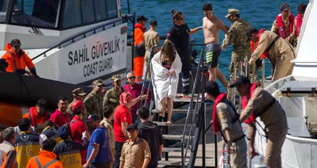 Tekne Batarken Yüzerek Kurtulan Öğrenciler Yaşadıkları Dehşet Anlarını Anlattı