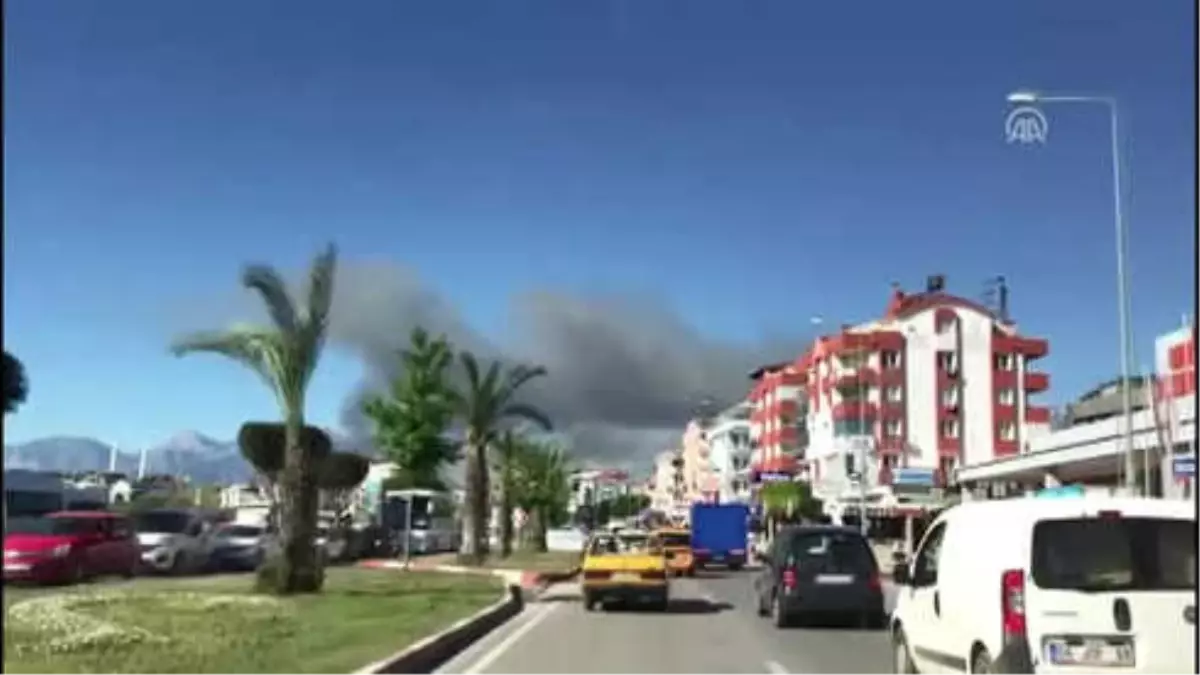 Antalya Serbest Bolge De Yangin 1 Antalya
