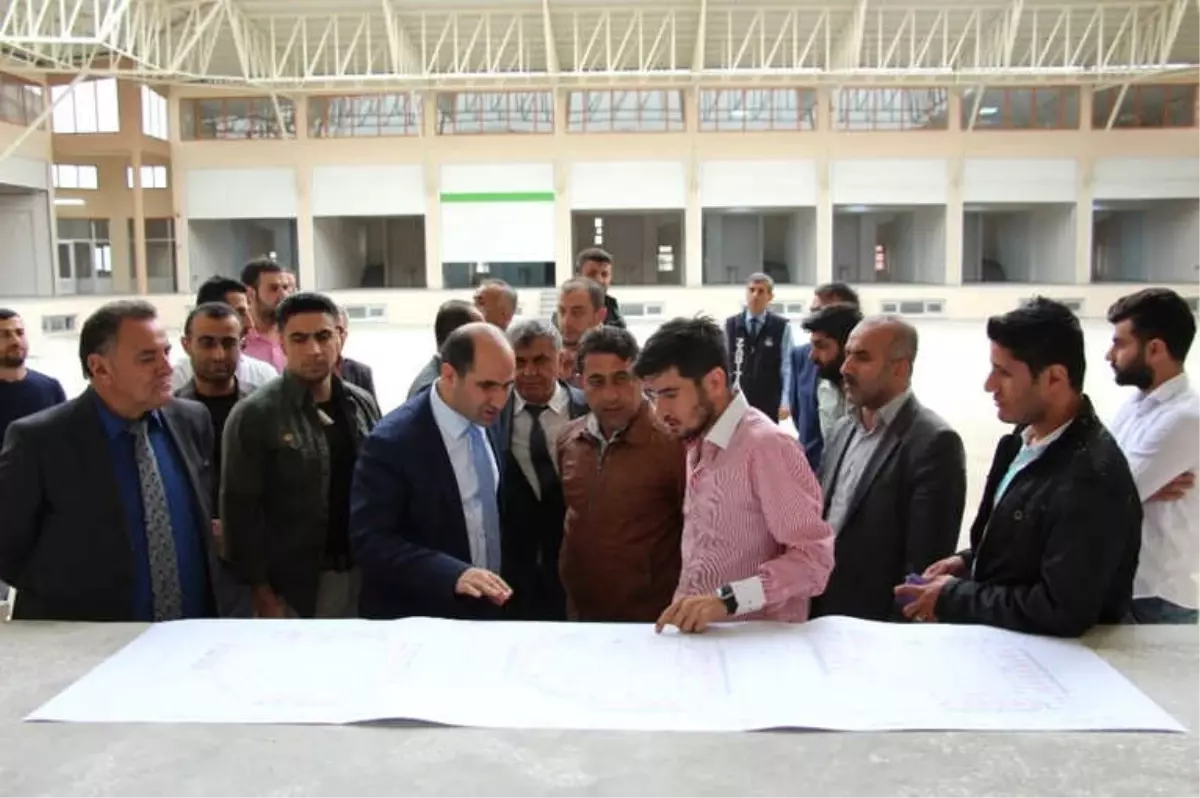 Kaymakam Işıktaş Sebze Halinde İncelemede Bulundu