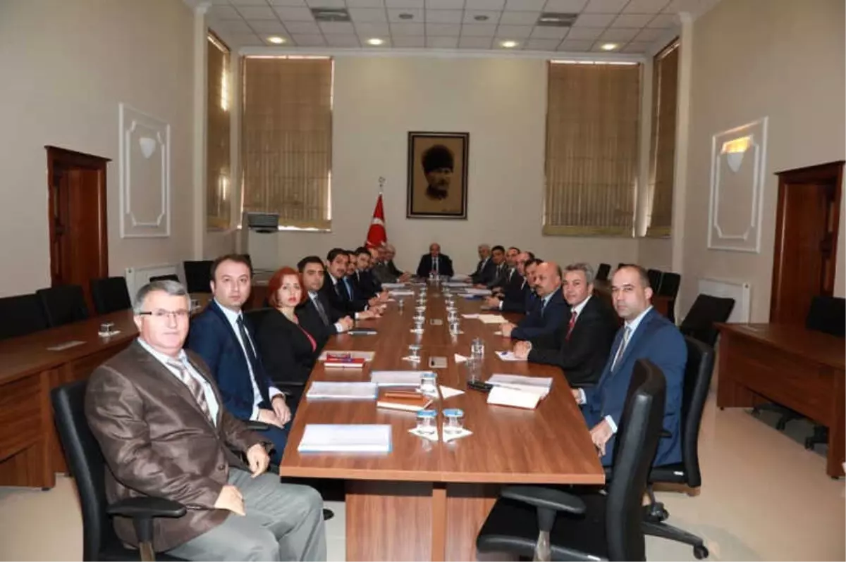 Kırklareli'de 2018 Yılı Köydes Tahsisat Komisyon Toplantısı