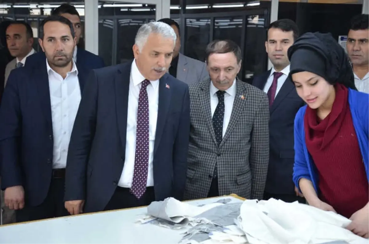 Muş Valisi Yıldırım, Üretim İşletmelerini İnceledi