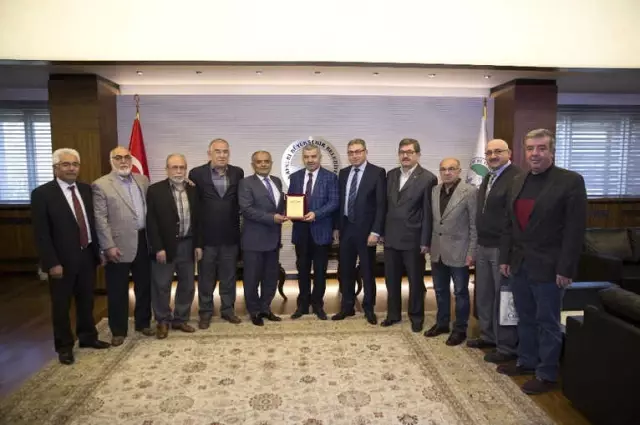 Başkan Çelik'e Ziyaret Başkan Çelik'e Ziyaret