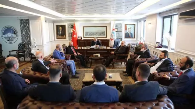 Tümsiad'dan Melikgazi Belediyesi'ne Ziyaret