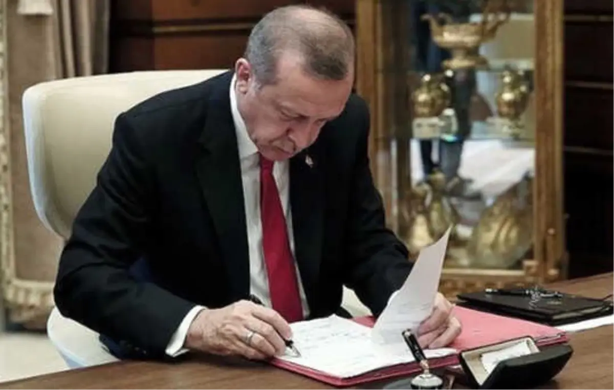 Cumhurbaşkanı Erdoğan'dan Rektör Ataması