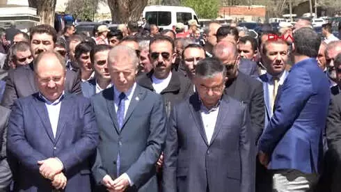 Sivas-Bakan Yılmaz Sivas'ta Cenaze Törenine Katıldı