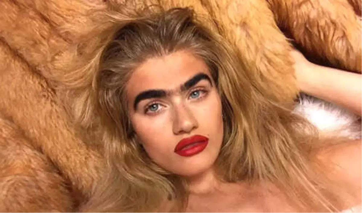 Kıbrıslı Genç Fotomodel Hadjipanteli Kaşları Nedeniyle Ölüm Tehdidi Alıyor