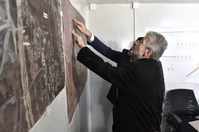 Başkan Tuna Devam Eden Projeleri İnceledi Başkan Tuna Devam Eden Projeleri İnceledi