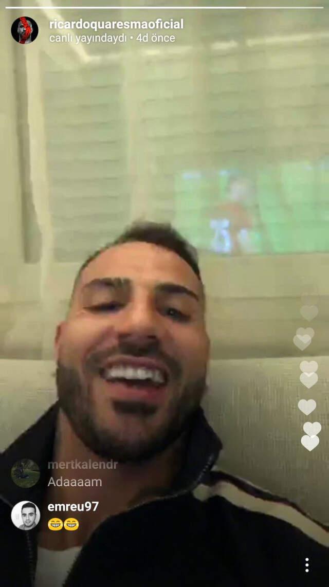 Beşiktaşlı Ricardo Quaresma, Gençlerbirliği Golüne Sevindi