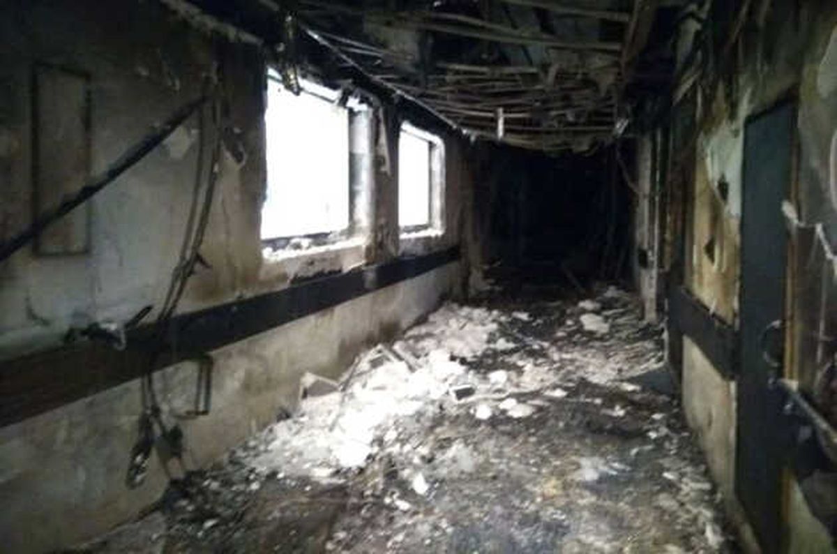 Taksim Eğitim ve Araştırma Hastanesi Yangının Ardından İlk Kez Görüntülendi