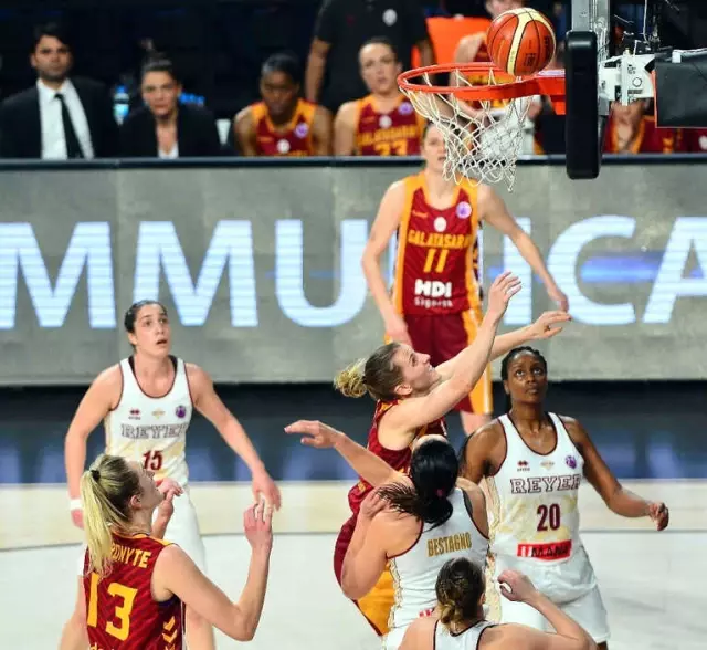 Kadınlar Eurocup: Galatasaray: 90 - Reyer Venezia: 68 Kadınlar Eurocup: Galatasaray: 90 - Reyer Venezia: 68