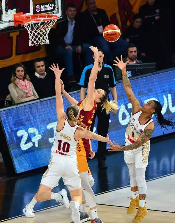 Kadınlar Eurocup: Galatasaray: 90 - Reyer Venezia: 68 Kadınlar Eurocup: Galatasaray: 90 - Reyer Venezia: 68