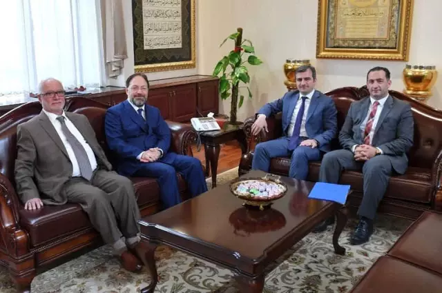 Başkan Yemenici, Diyanet İşleri Başkanını Ziyaret Etti Başkan Yemenici, Diyanet İşleri Başkanını Ziyaret Etti