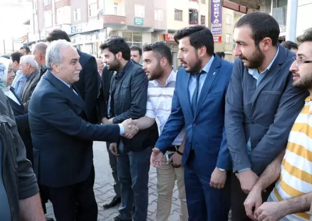 Bakanlar Fakıbaba ve Tüfenkci'den AK Parti İl Başkanlığına Ziyaret