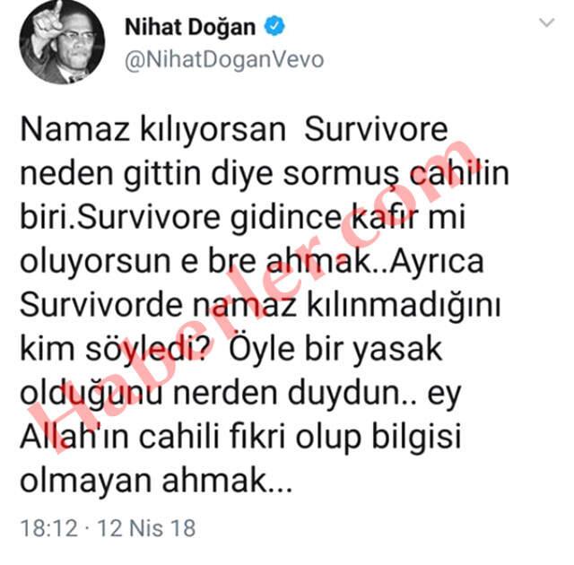 Nihat Doğan, 'Survivor'da Namaz Kılınıyor mu?' Sorusuna Noktayı Koydu
