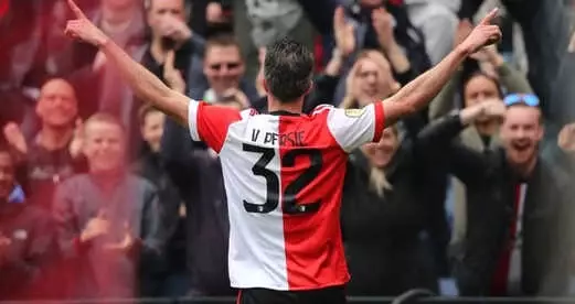 Robin Van Persie Attı, Feyenoord Sahasında Utrecht'i 3-1 Yendi