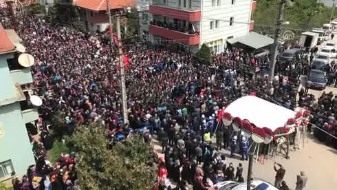 Şehit Baş, Son Yolculuğuna Uğurlandı Şehit Baş, Son Yolculuğuna Uğurlandı