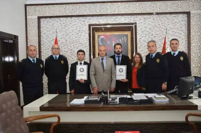 Antalya'da Ayın Polisleri Ödüllendirildi
