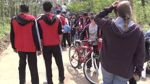 Engelli Öğrenciler Pedal Çevirdi Engelli Öğrenciler Pedal Çevirdi