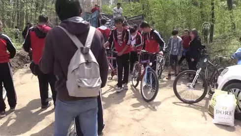 Engelli Öğrenciler Pedal Çevirdi Engelli Öğrenciler Pedal Çevirdi