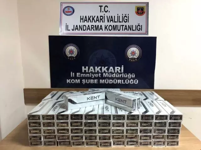 Hakkari'de Kaçakçılık Operasyonu