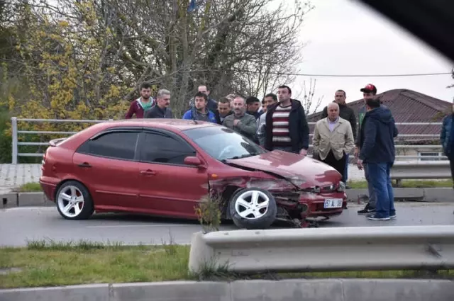Sinop'ta Trafik Kazası: 1 Yaralı