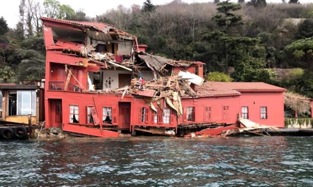 Tarihi Yalının Hasar Gördüğü Gemi Kazasına Silindirdeki Çatlama Neden Olmuş