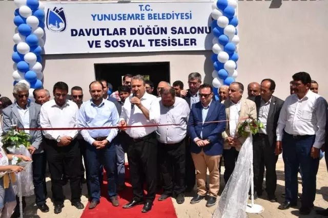 Yunusemre Davutlar Sosyal Tesisi Hizmete Girdi