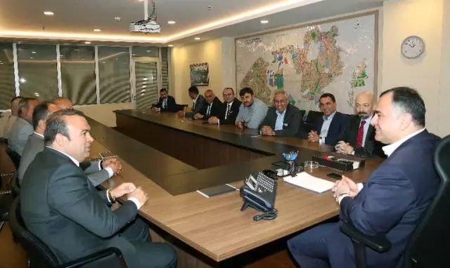 Balalılardan Başkan Taşdelen'e Ziyaret