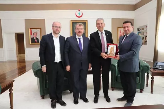 Başkan Bakıcı, Sağlık Bakanı Demircan ile Görüştü